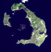 Image result for santorini satellite view
