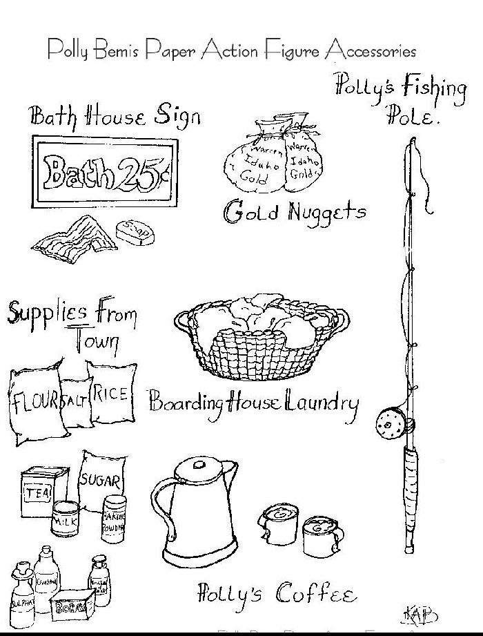 Click here for Polly and Charlie's supplies and fishing pole