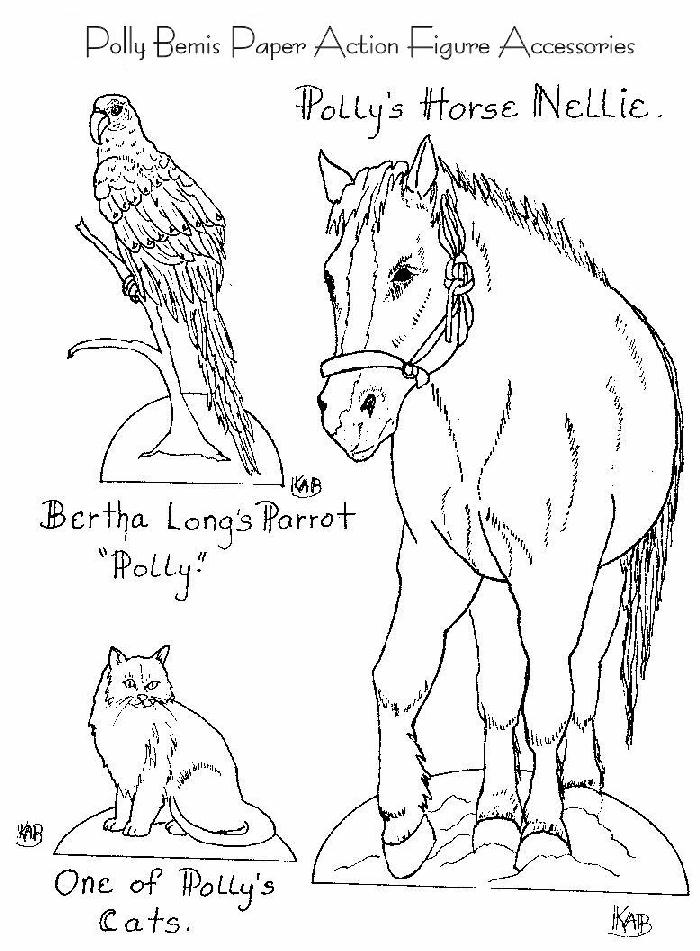 Click here for Polly and Charlie's horse and cat