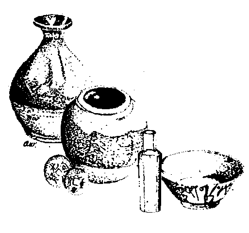 Drawing of artifacts