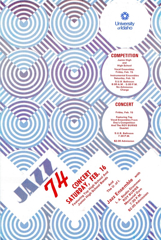 1974 Jazz Festival Program cover