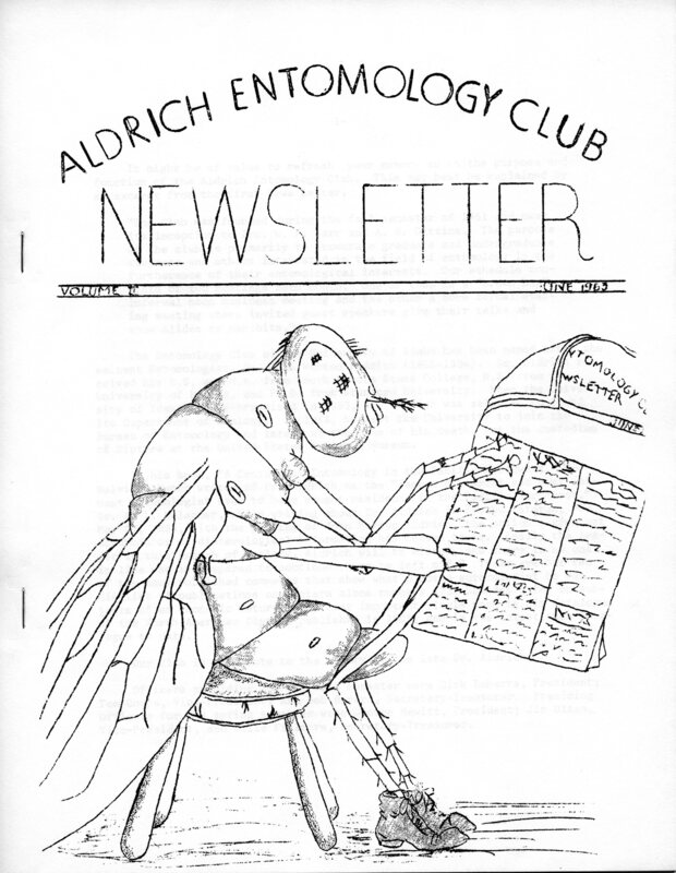 Aldrich Entomology Club Newsletter