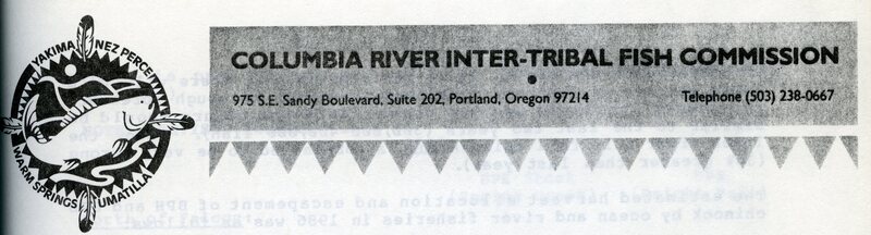 Columbia River Inter-Tribal Fish Commission letter head