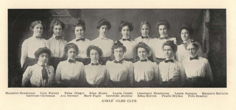 1903 Girls Glee Club