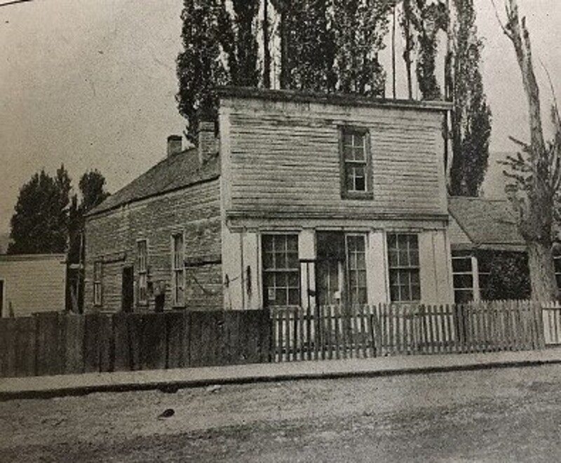 Idaho's first territorial capital building in Lewiston