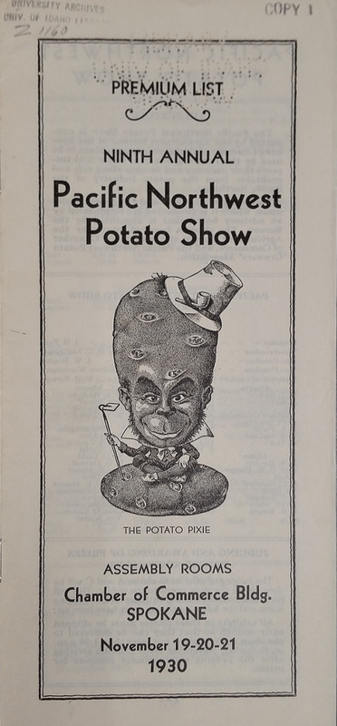 Ninth Annual Pacific Northwest Potato Show featuring the Potato Pixie