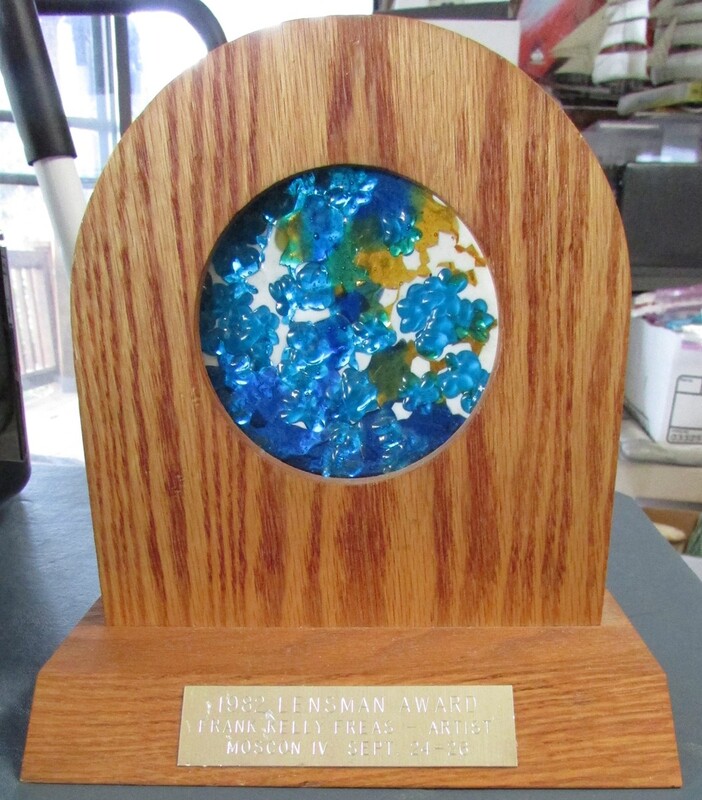 Photo of Lensman Award Dedicated to Kelly Freas