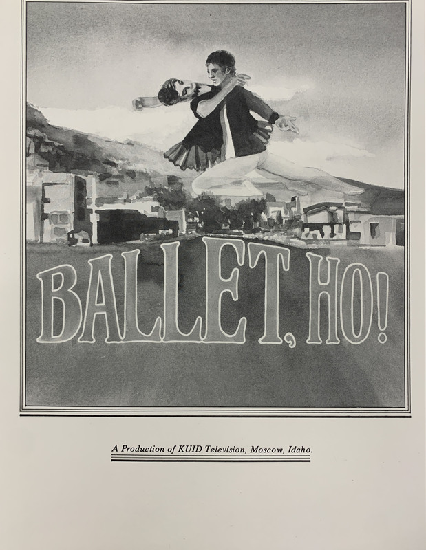 Promotional packet cover for "Ballet Ho!"
