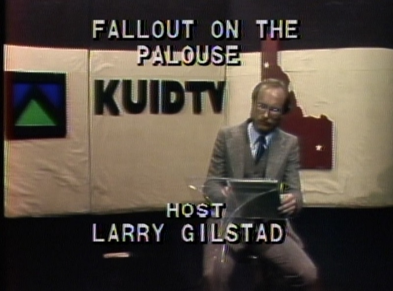 Screen cap of the "Fallout on the Palouse" program.