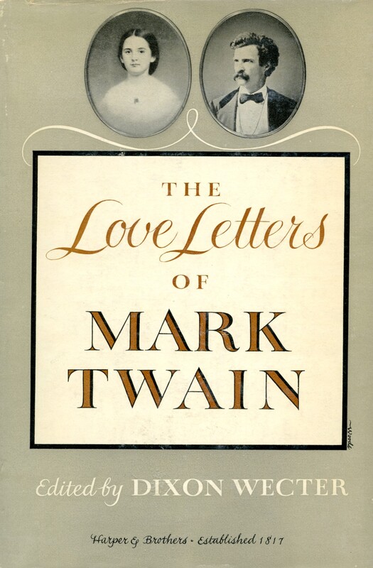 The Love Letters of Mark Twain front cover