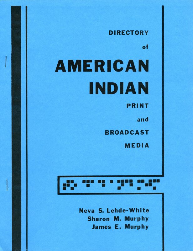 Directory of American Indian Print and Broadcast Media