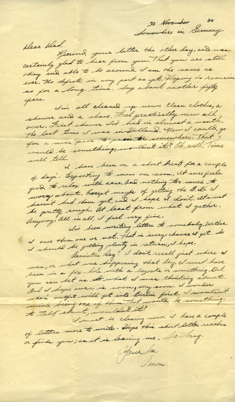 Aaron R. Gould correspondence