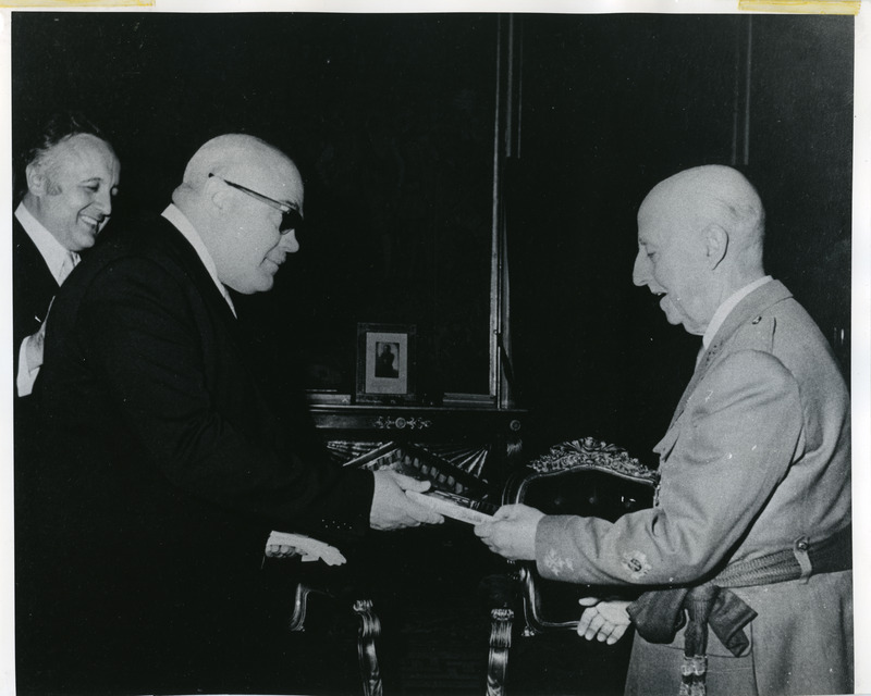 Raymond Proctor meets General Francisco Franco [1]