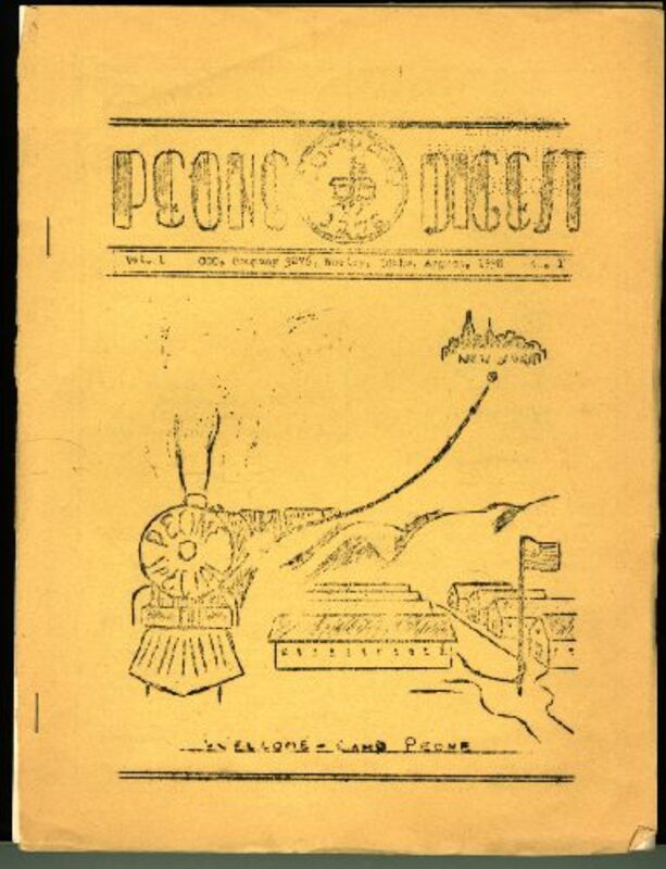 front cover of Peone Digest