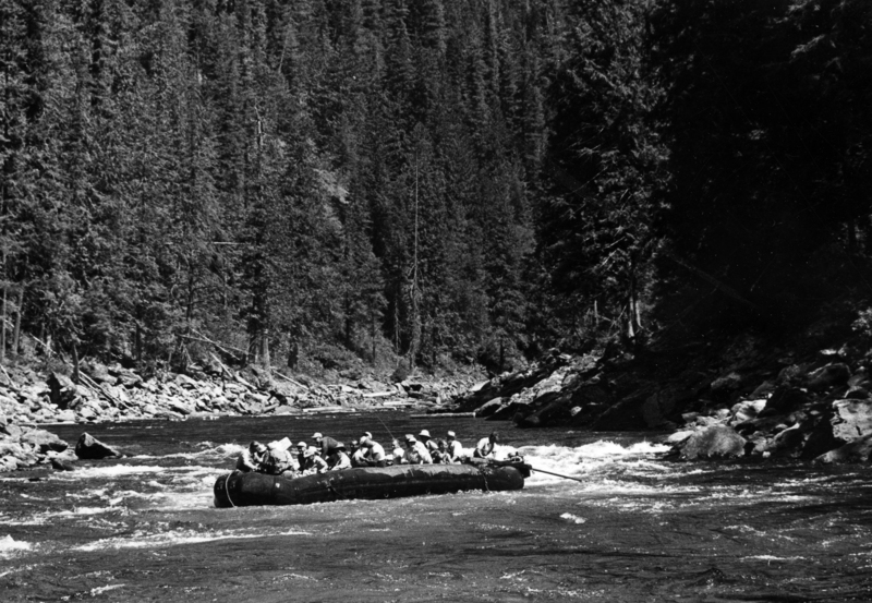 rafting the Clearwater River