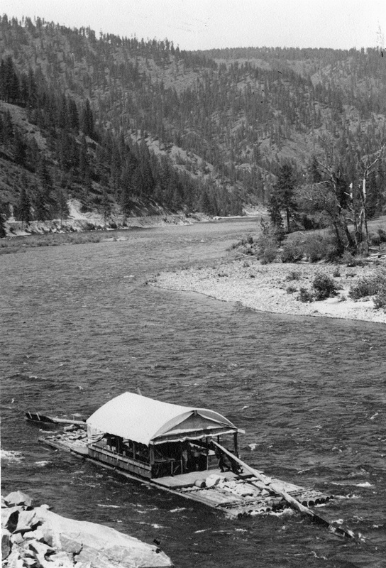 Wanigan on the North Fork Clearwater River