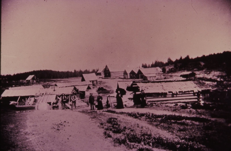 "Old" Florence, Idaho as it looked in 1896