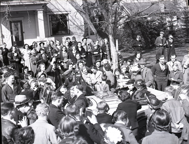 Eleanor Roosevelt visit to campus