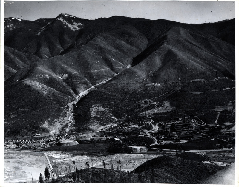 Senator Stewart Mine located in Deadwood Gulch. Three miles southwest of Wardner, Idaho.
