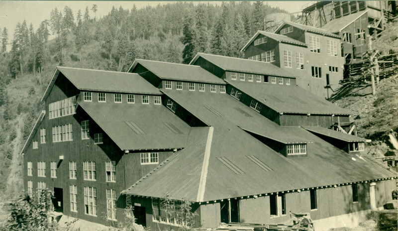 Ray-Jefferson Mill, north of Wallace, Idaho