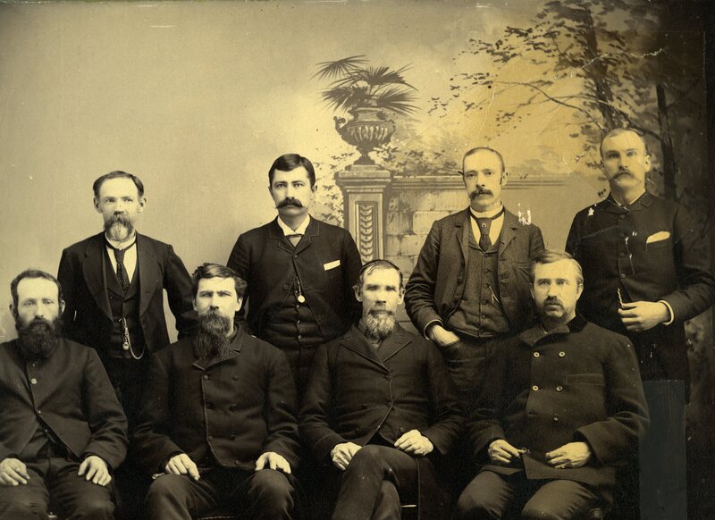 first officials of Latah County