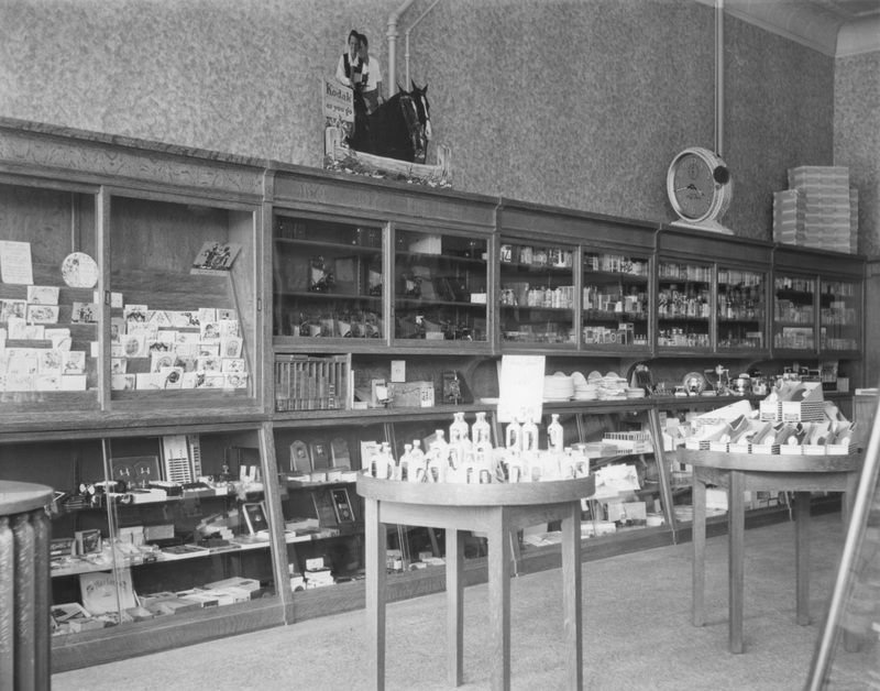 interior of Steward-Wallace Drug Company