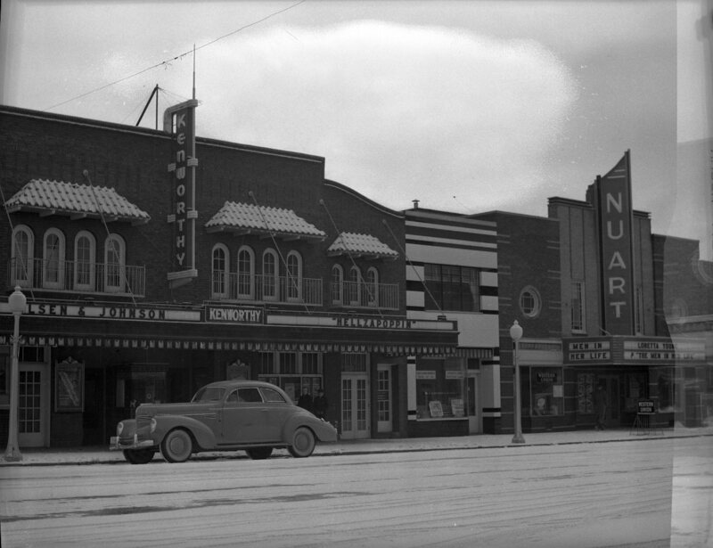 Kenworthy Theater, Bob Weisel's office, Nuart Theater