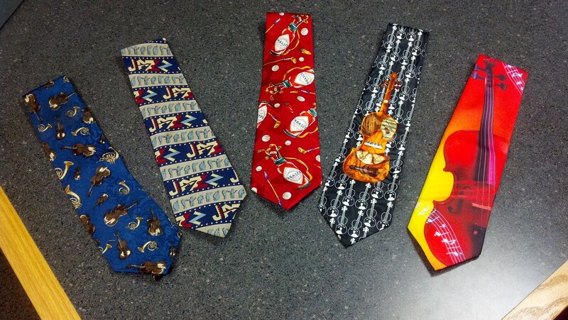 Ray Brown neck ties