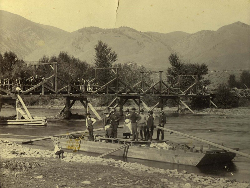 people on a boat in Salmon, Idaho