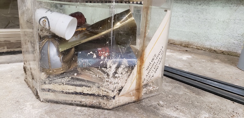 Damage to Time Capsule